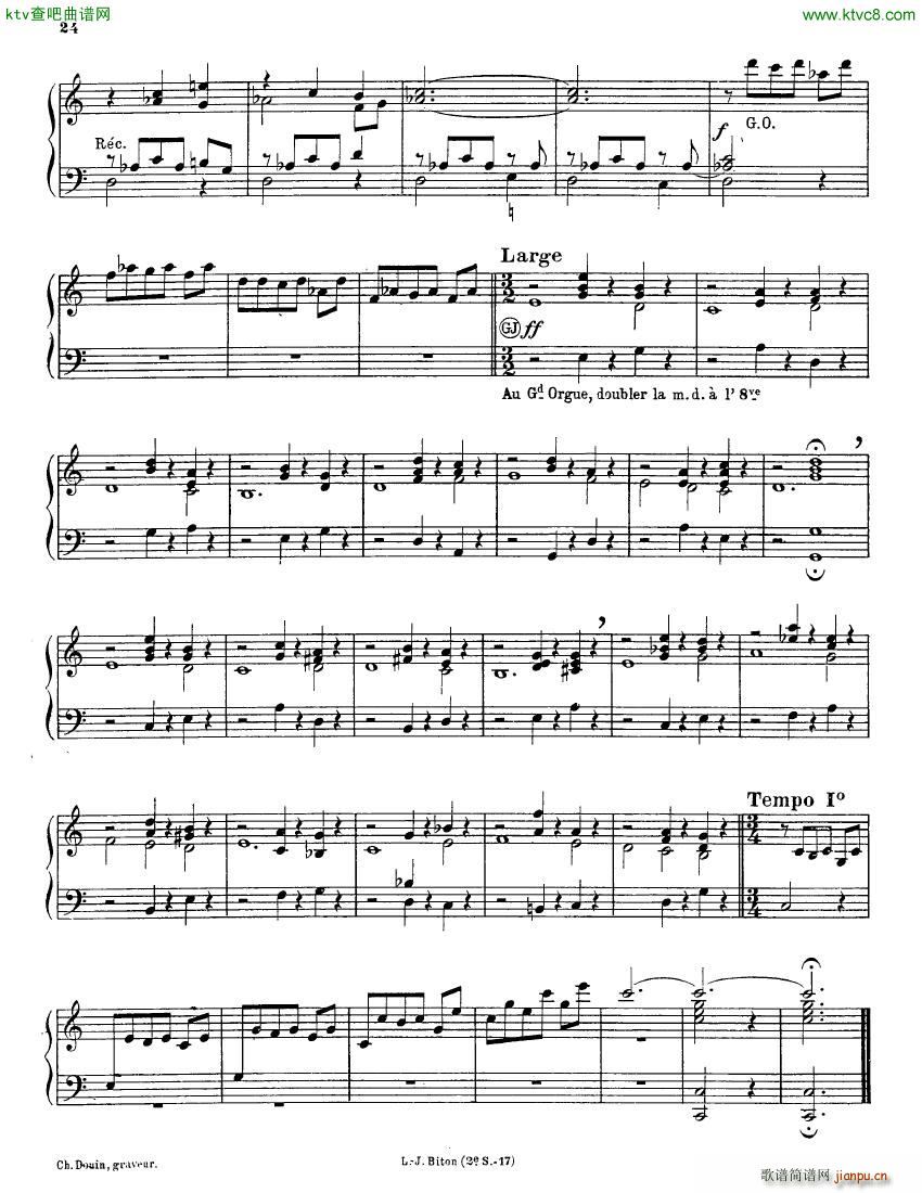 Alain Albert 15 Pieces organ(钢琴谱)24