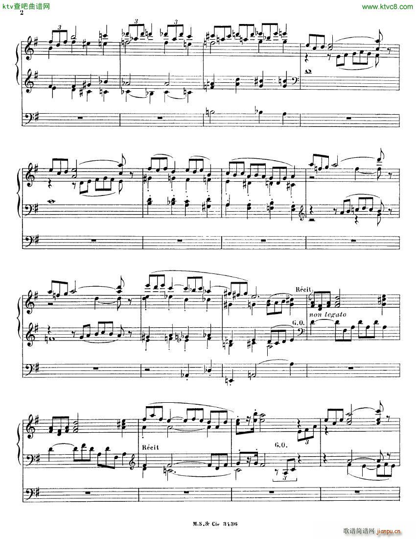 Alain Albert Pieces d Orgue 2me Serie(钢琴谱)3