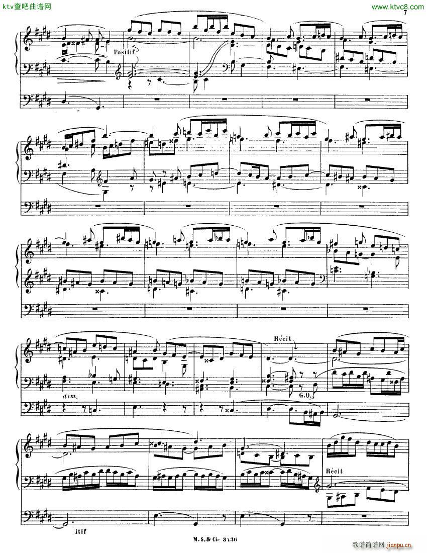 Alain Albert Pieces d Orgue 2me Serie(钢琴谱)8