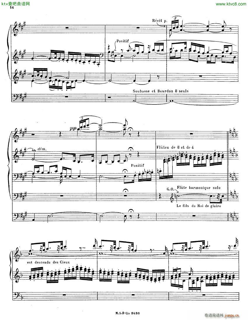 Alain Albert Pieces d Orgue 2me Serie(钢琴谱)15