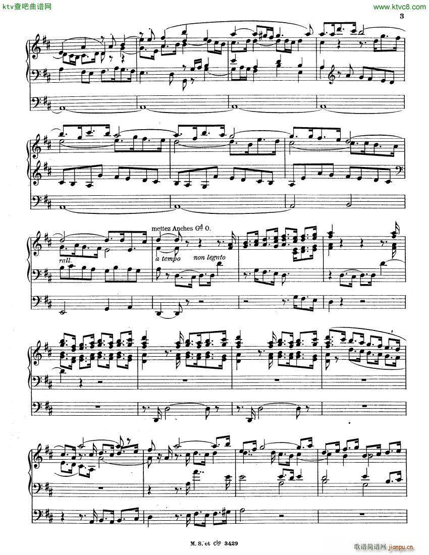 Alain Albert Pieces d Orgue 1ere Serie(钢琴谱)3