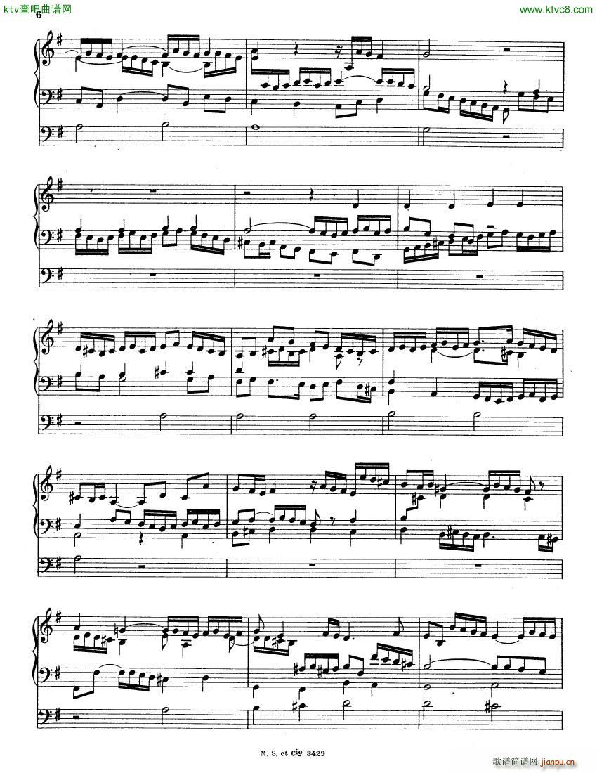 Alain Albert Pieces d Orgue 1ere Serie(钢琴谱)6