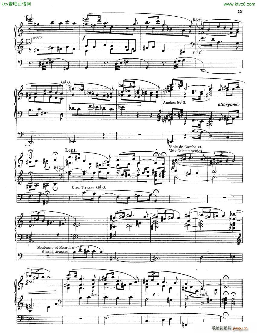 Alain Albert Pieces d Orgue 1ere Serie(钢琴谱)13