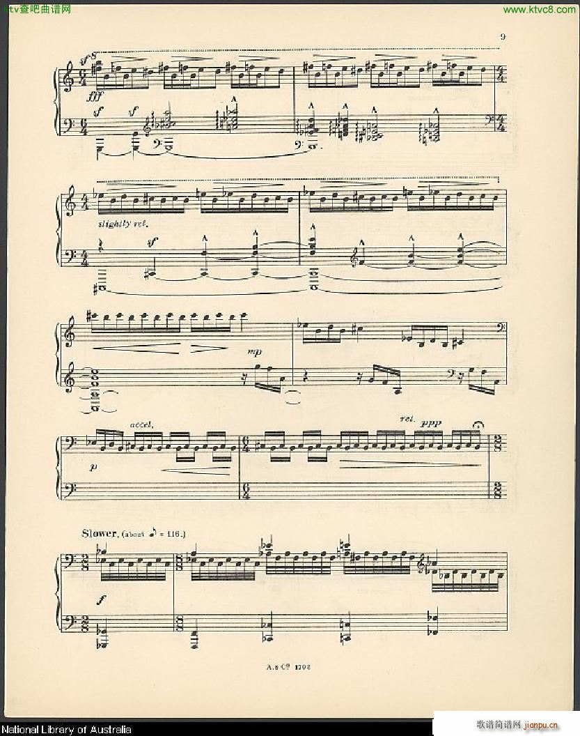 Agnew Toccata Tragica(钢琴谱)8