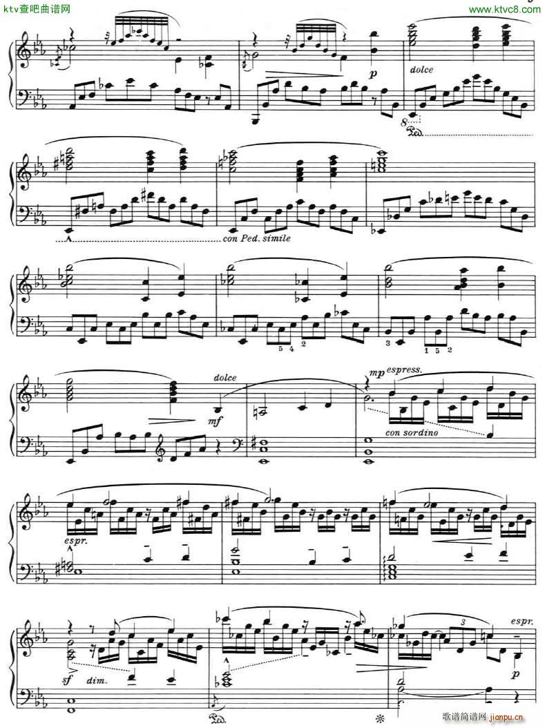 Addinsell Warsaw Concerto(钢琴谱)8