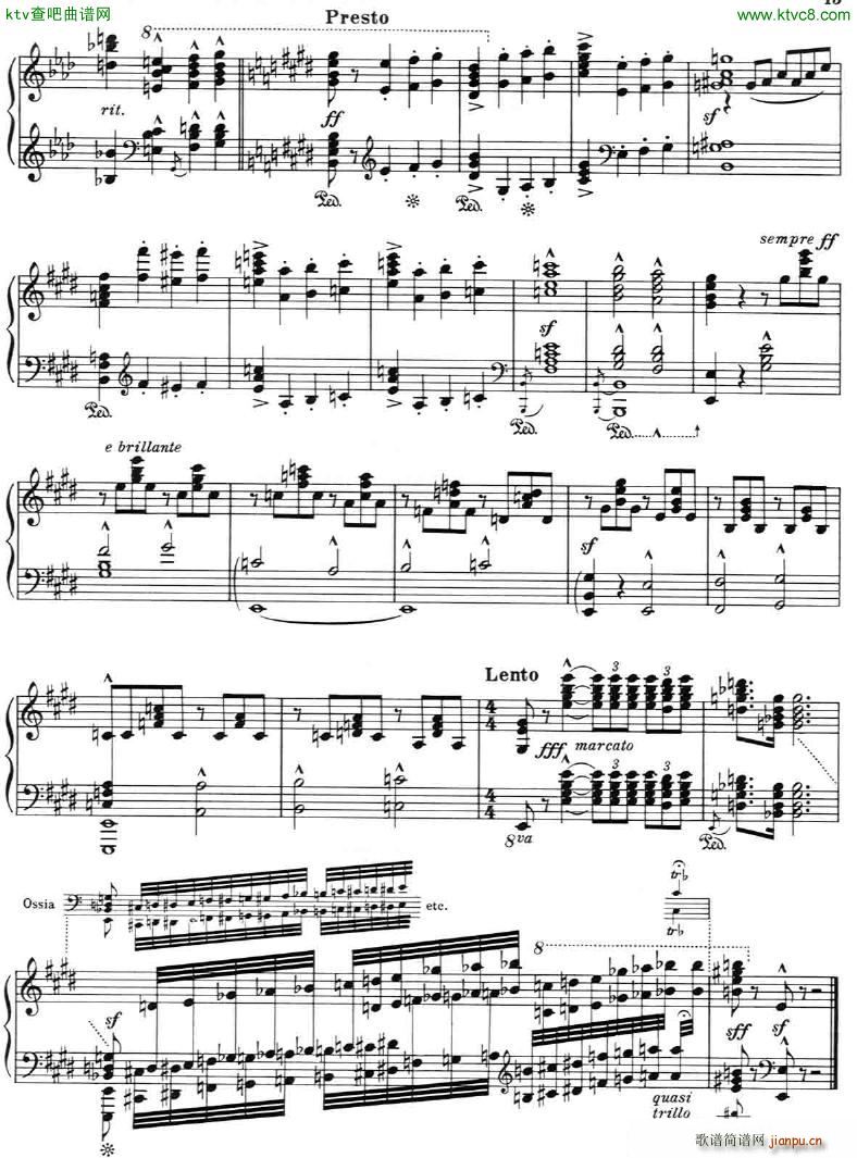 Addinsell Warsaw Concerto(钢琴谱)14