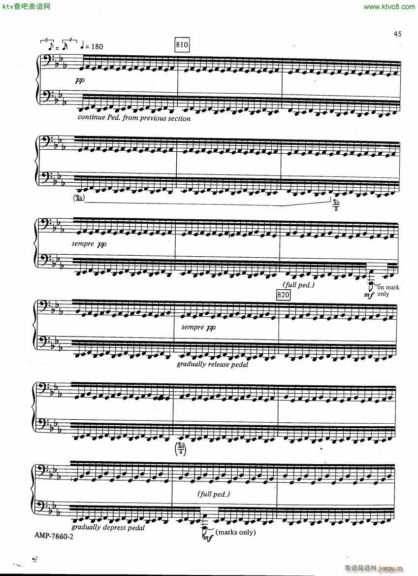 Adams Phrygian Gates 二(钢琴谱)14