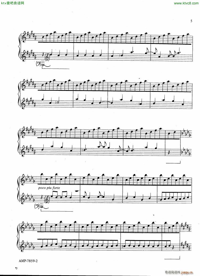 Adams China Gates(钢琴谱)5