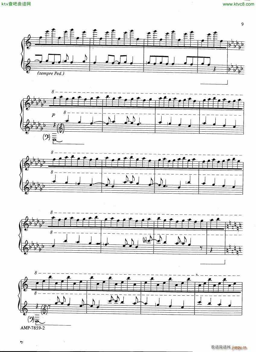 Adams China Gates(钢琴谱)9