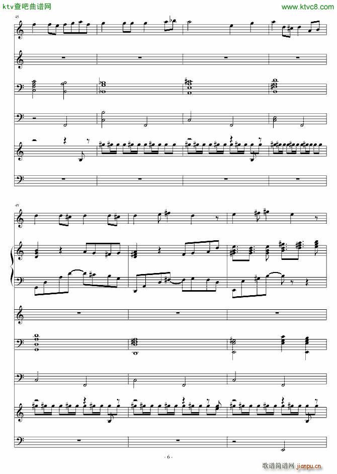 灰色的梦幻(钢琴谱)6