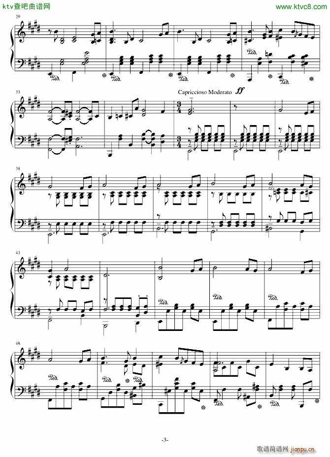 第一奏鸣曲 荒芜(钢琴谱)3