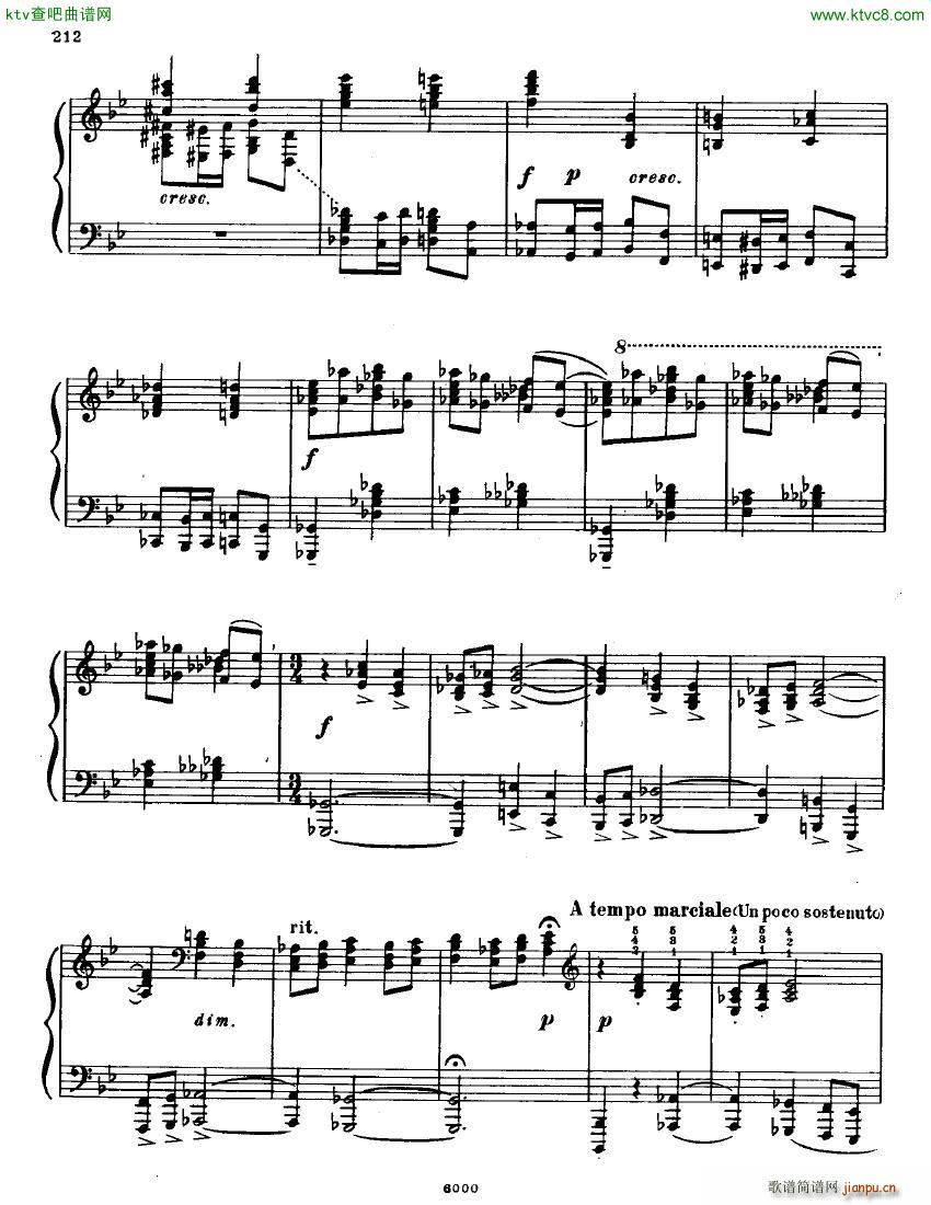 Anatoly Alexandrov Opus 50 Sonata no 8(钢琴谱)28