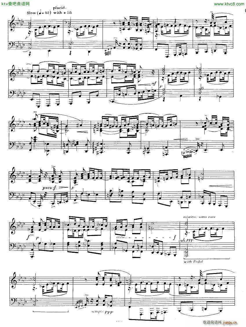 Albright Grand Sonata in Rag(钢琴谱)6