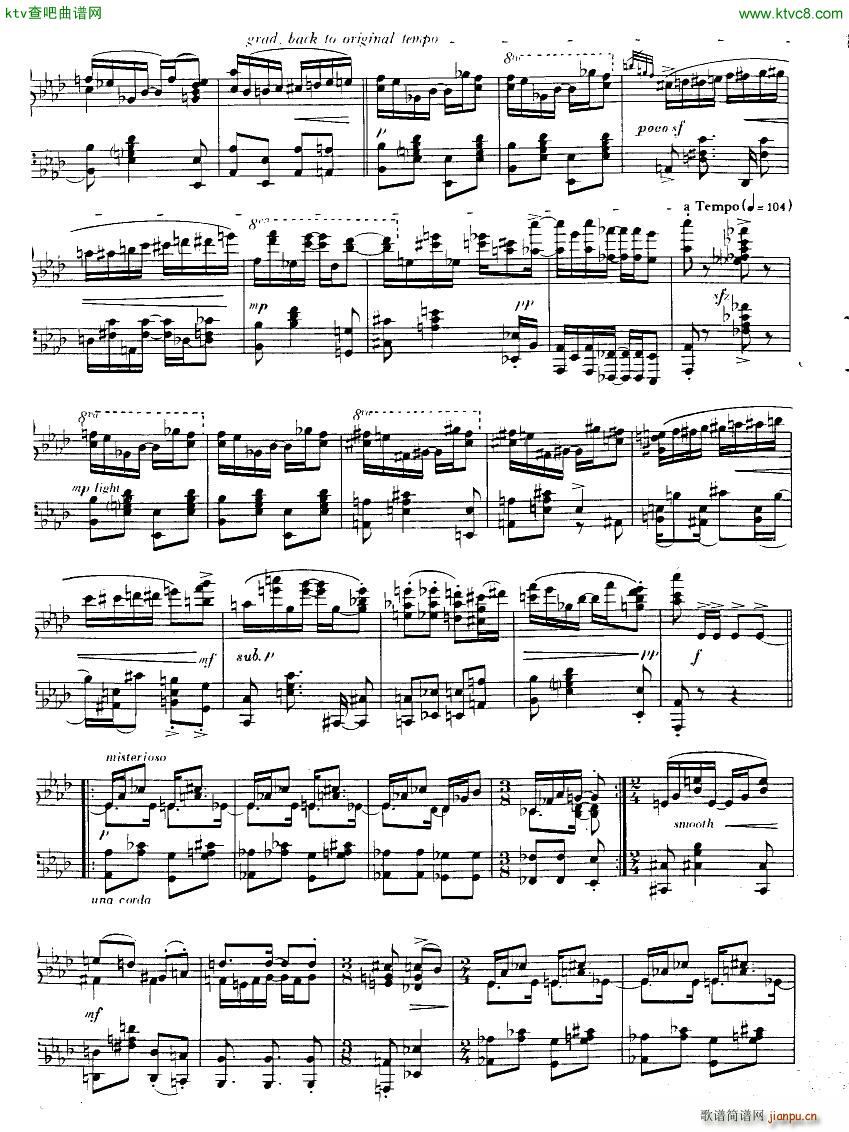 Albright Grand Sonata in Rag(钢琴谱)8