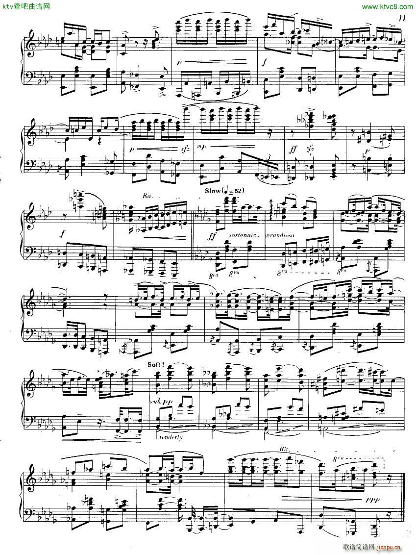Albright Grand Sonata in Rag(钢琴谱)11