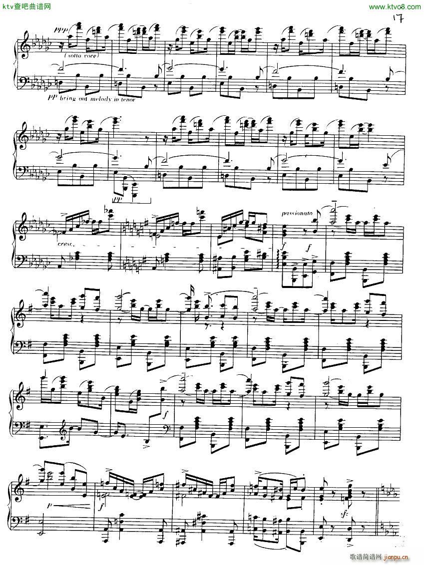 Albright Grand Sonata in Rag(钢琴谱)17