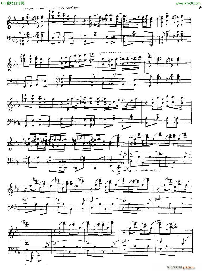 Albright Grand Sonata in Rag(钢琴谱)20