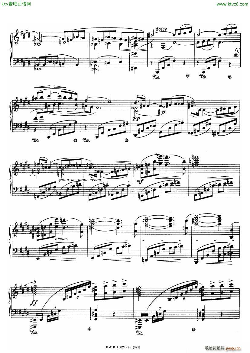 D Albert op 29 no 5 Bagatellen(钢琴谱)12