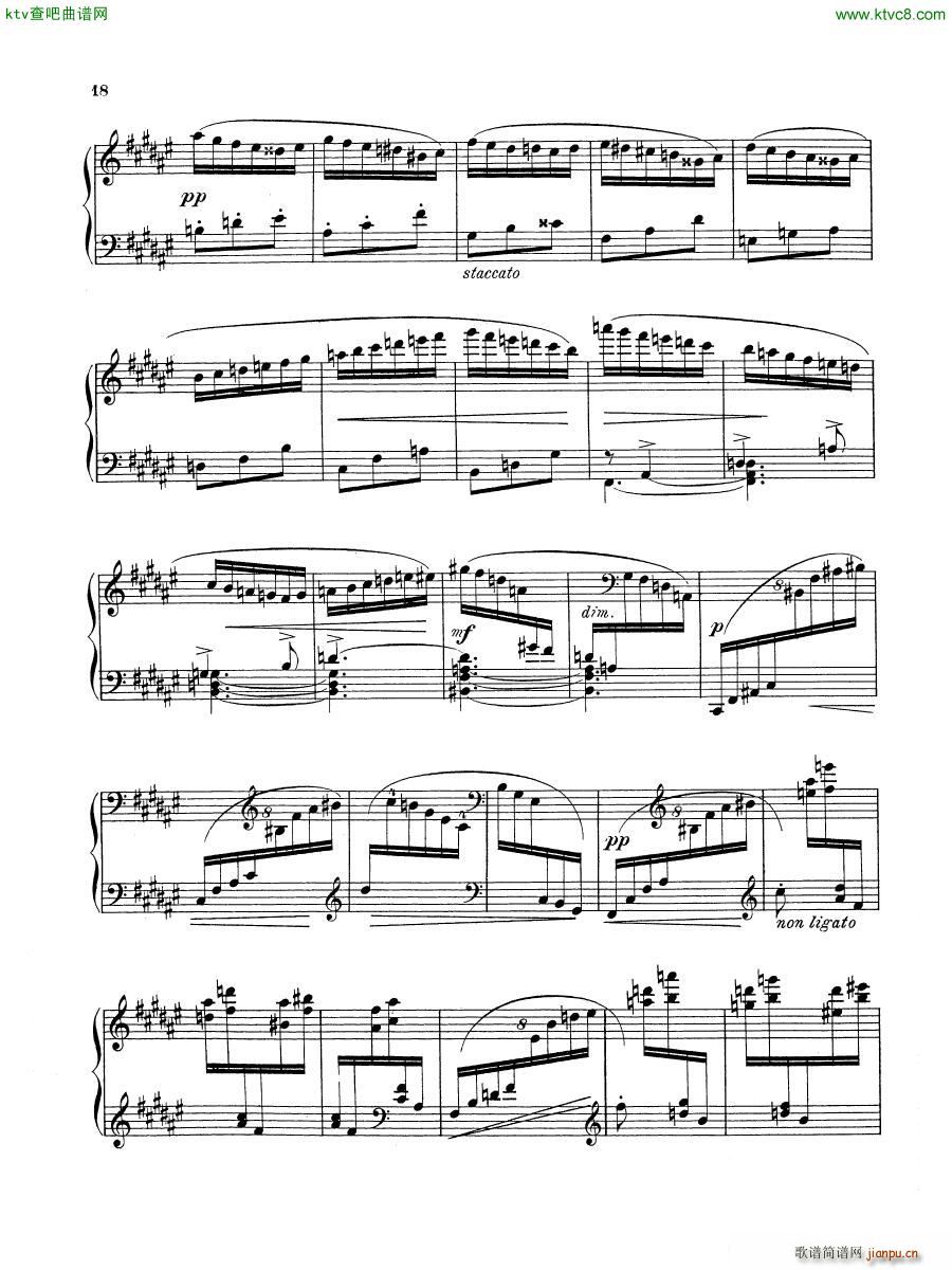 D Albert op 16 no 1 2 Waltz and Scherzo(钢琴谱)37