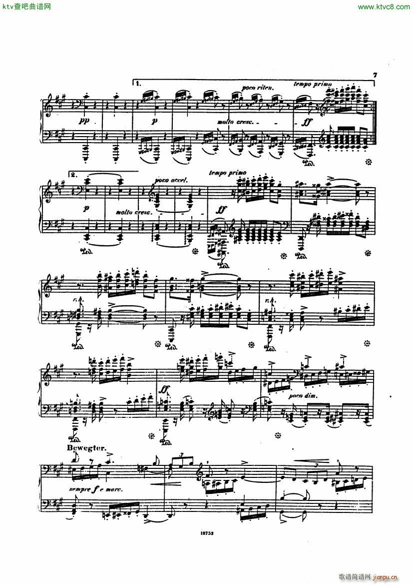 D Albert op 10 Piano Sonata 1(钢琴谱)5