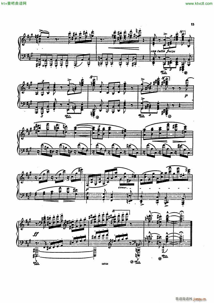 D Albert op 10 Piano Sonata 1(钢琴谱)13
