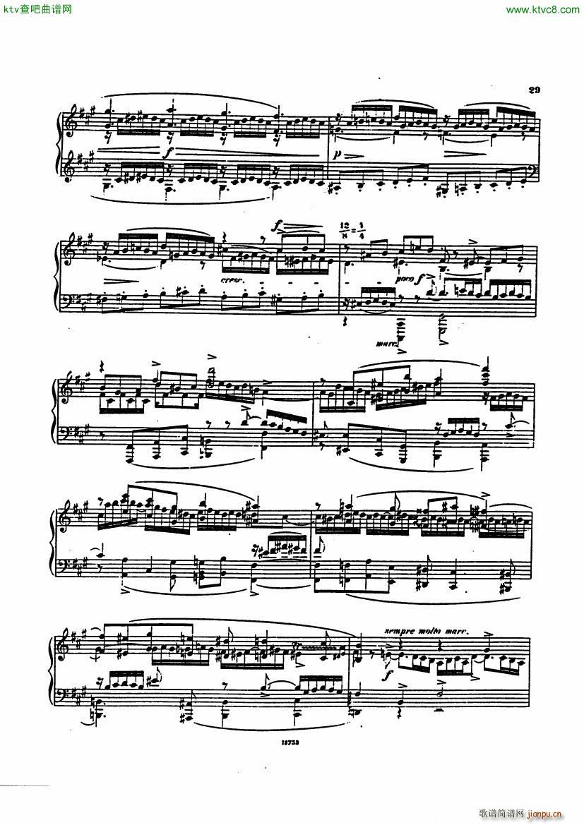 D Albert op 10 Piano Sonata 1(钢琴谱)27