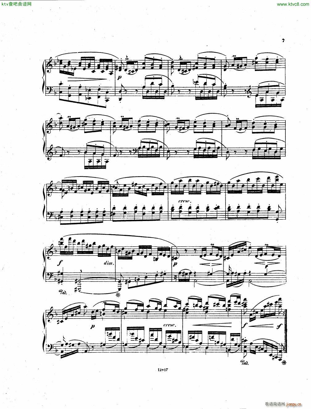 D Albert op 1 Suite in funf Satzen(钢琴谱)5