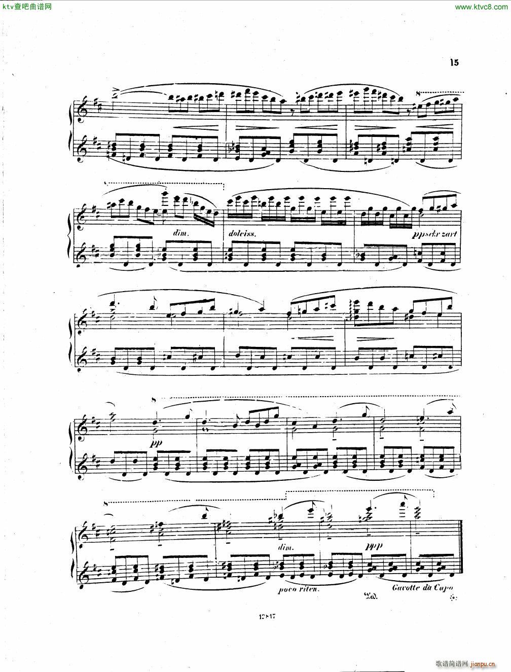 D Albert op 1 Suite in funf Satzen(钢琴谱)13