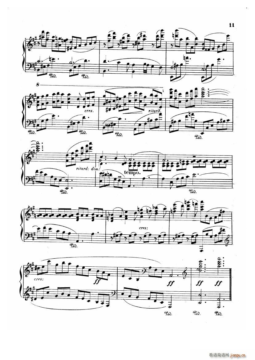 Albeniz op 72 Piano Sonata no 4(钢琴谱)11