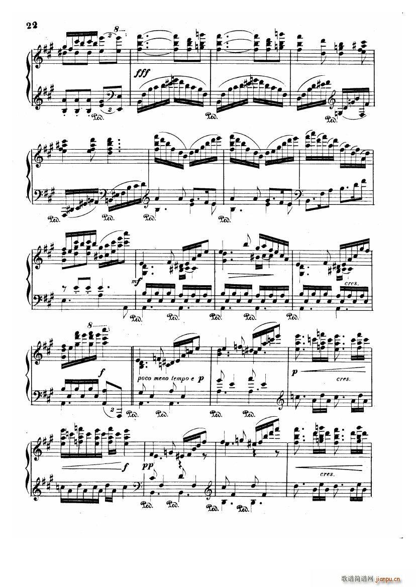 Albeniz op 72 Piano Sonata no 4(钢琴谱)22