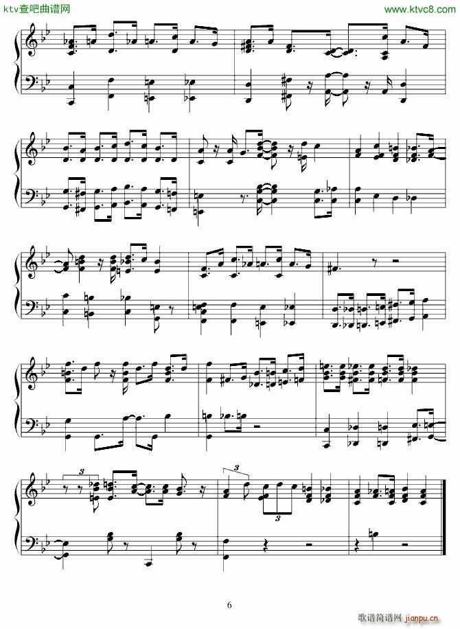 big foot ham 海上钢琴师版(钢琴谱)6