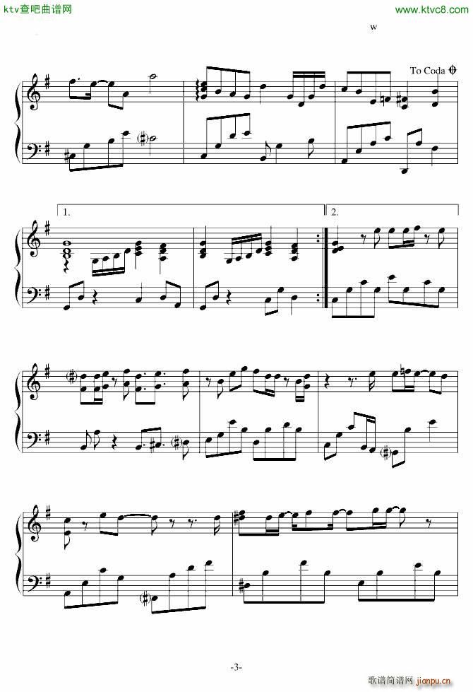 I believe 咖啡厅版本(钢琴谱)3