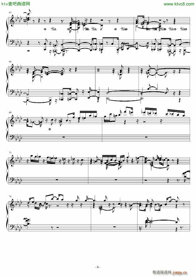 第二首被遗忘的圆舞曲(钢琴谱)6