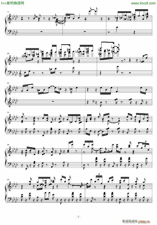 第二首被遗忘的圆舞曲(钢琴谱)7