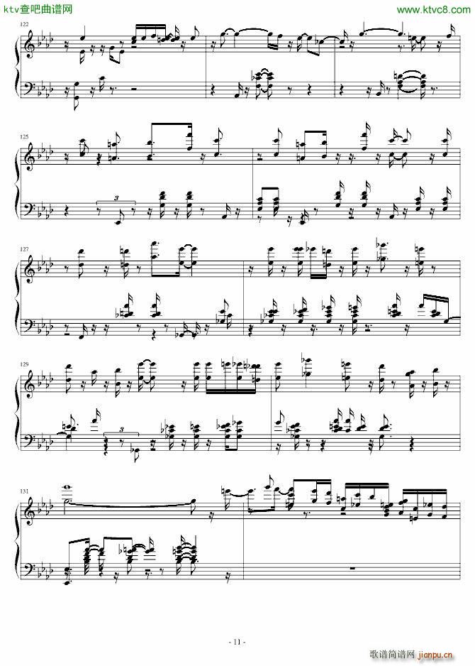 第二首被遗忘的圆舞曲(钢琴谱)11