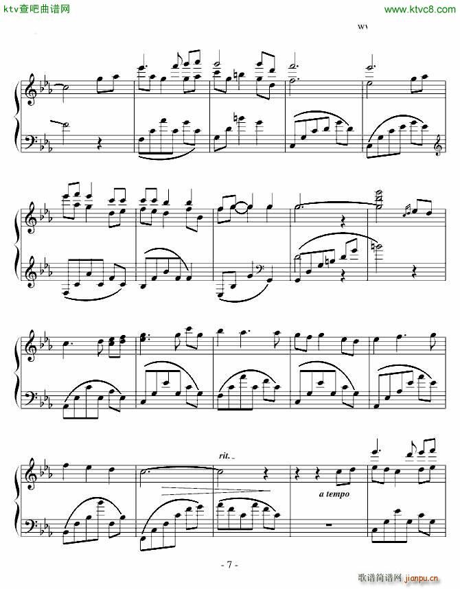 lauren 罗兰(钢琴谱)7