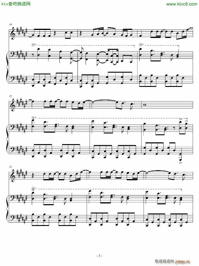 Into The Fire 伴奏(钢琴谱)3