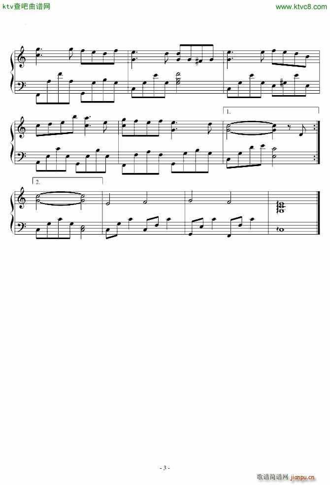 彩虹 小武Sakura编(钢琴谱)3