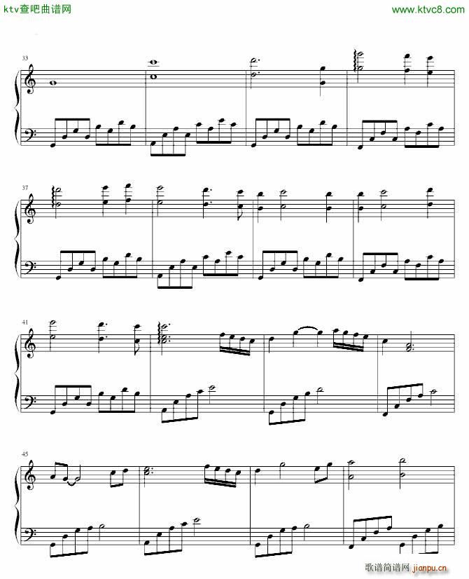 纪念泰坦尼克 主题曲(钢琴谱)3