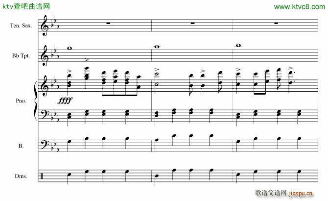 突變的童年(钢琴谱)5