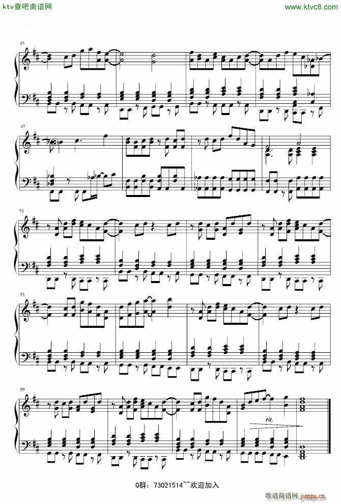 Letzter Tag 仙女般的芭蕾舞(钢琴谱)3