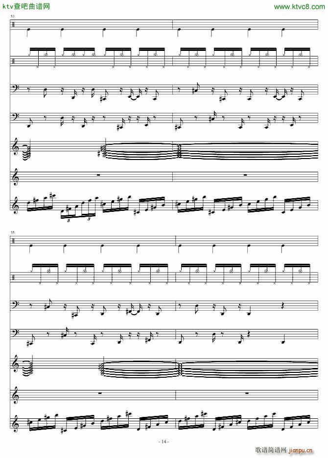 A Bad Girl(钢琴谱)14