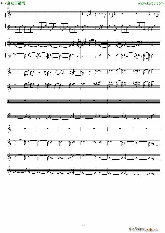 unknown(钢琴谱)9