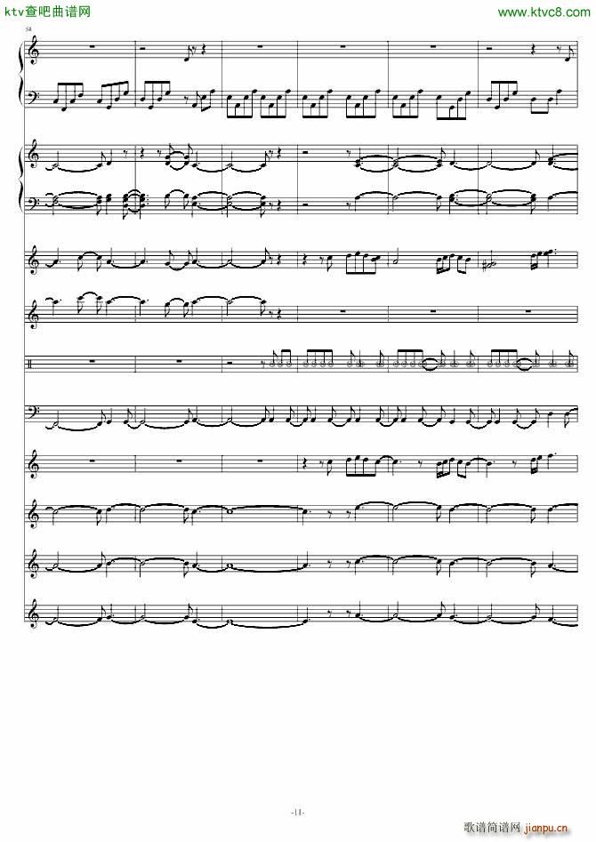 unknown(钢琴谱)11