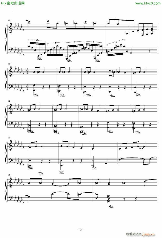 4ACE(钢琴谱)3