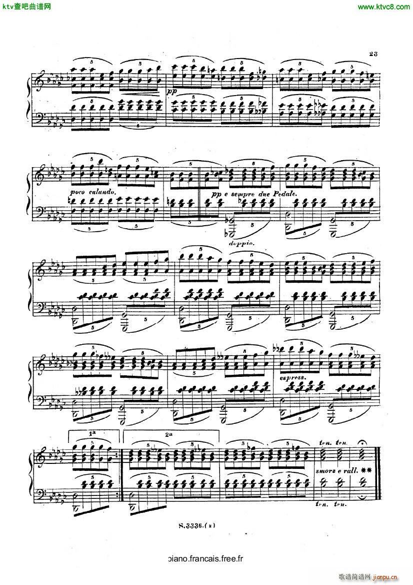 Alkan op 31 25 preludes part 2(钢琴谱)6