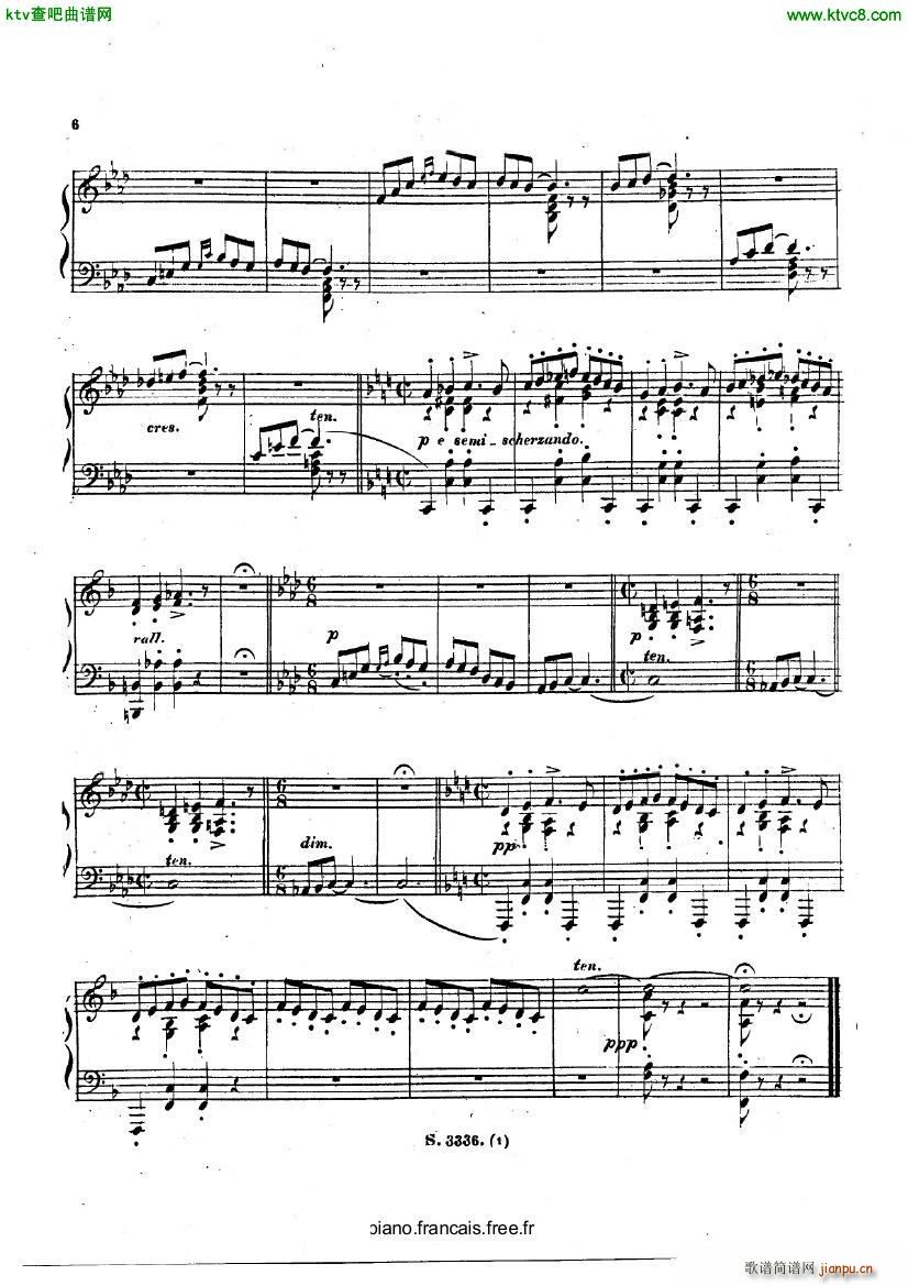 Alkan op 31 25 preludes part 1(钢琴谱)5