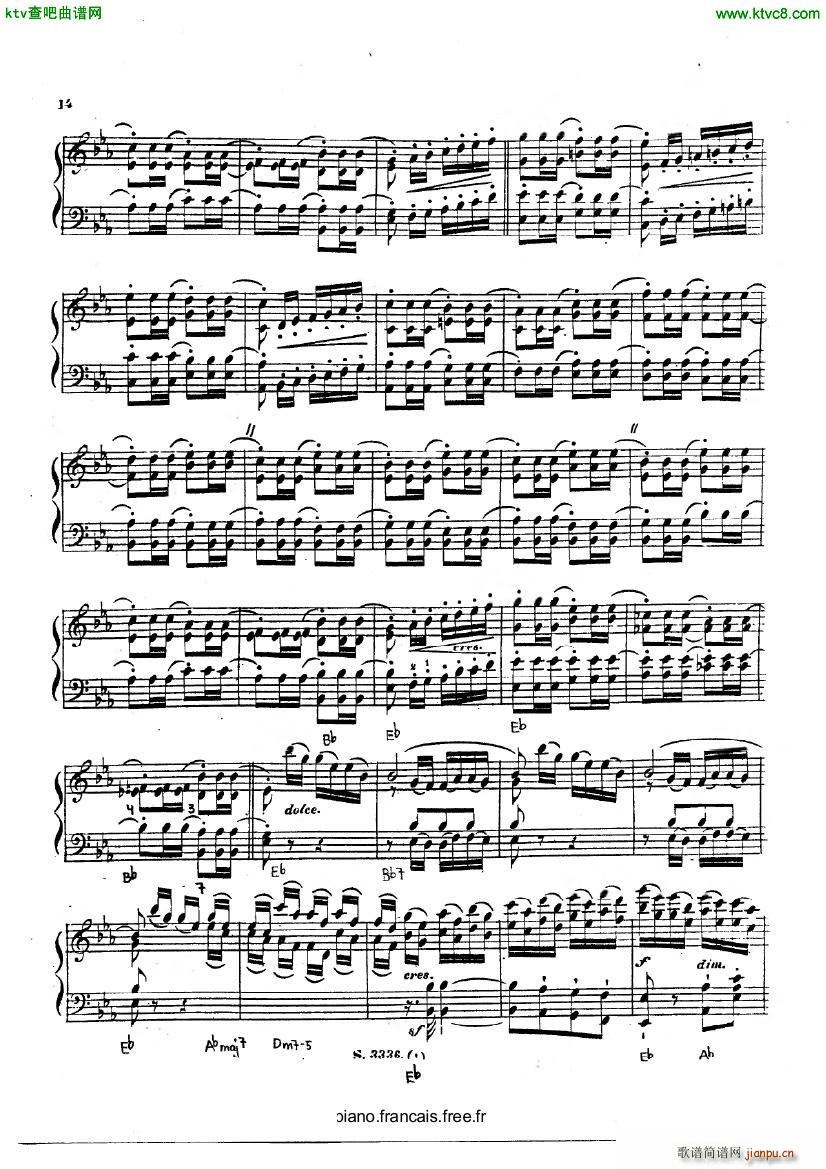 Alkan op 31 25 preludes part 1(钢琴谱)13