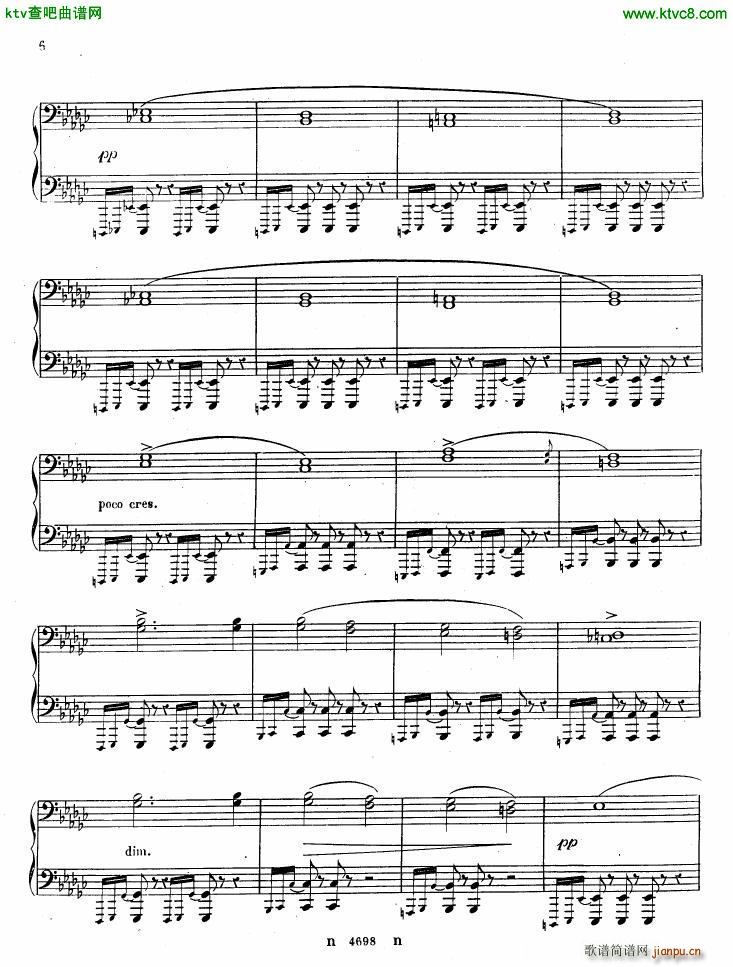 Alkan op 26 Marche Funebre(钢琴谱)6