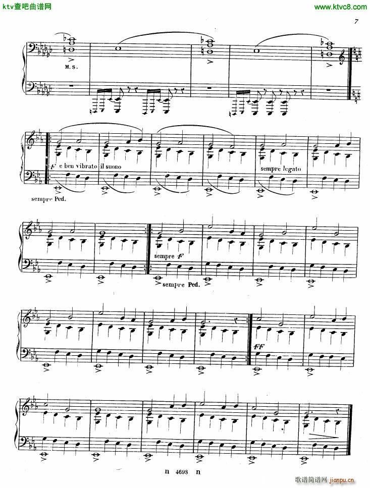 Alkan op 26 Marche Funebre(钢琴谱)7